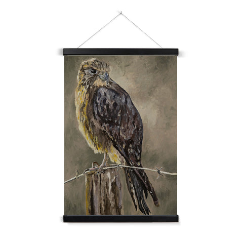 The Falcon Muse Fine Art Print with Hanger