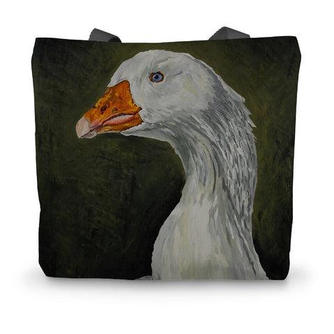 Thoughtful Goose Canvas Tote Bag